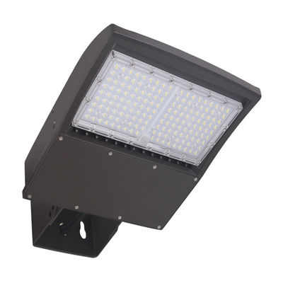 100W LED Shoebox Lights With Yoke Mount For Tennis Court Badminton Court Football Field With 5 Years Warranty