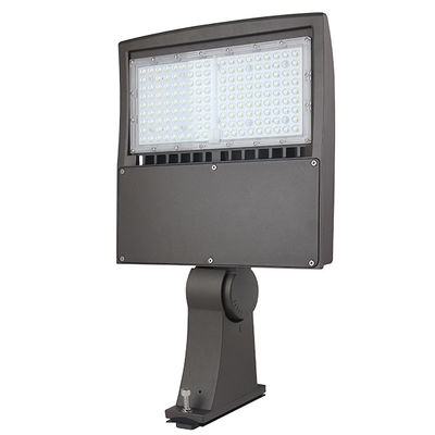 LED Pole Lights 150W Shoebox Light Brown 100 - 277VAC With 1 - 10V Dimmable