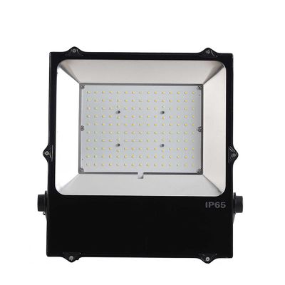 80W 100V Black Waterproof LED Flood Lights With U Bracket