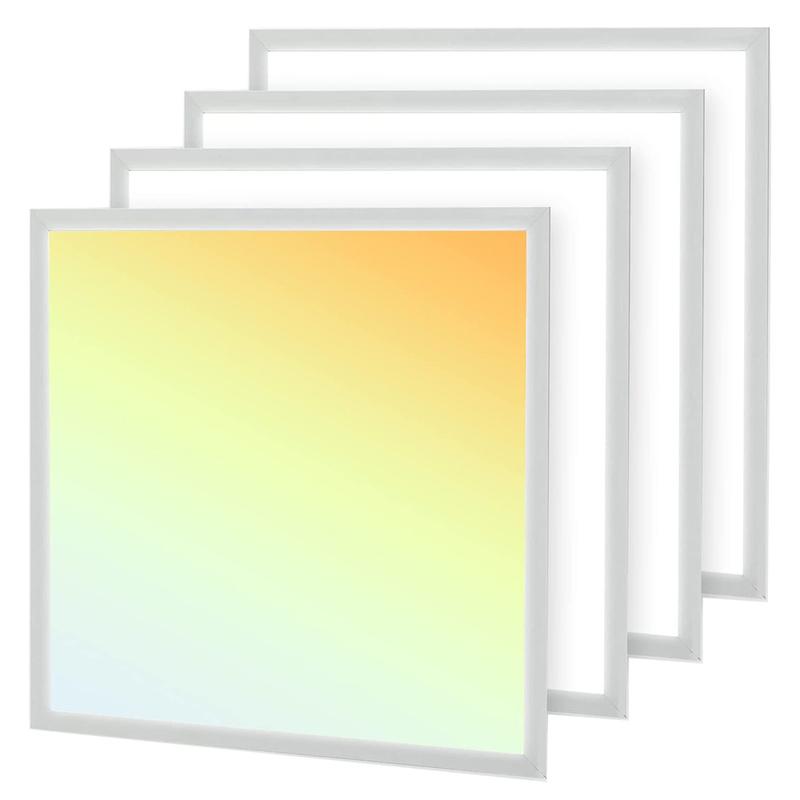 UL DLC 2x2 LED Flat Panel Lights 0 - 10V Dimmable Power And Color Temperature Adjustable